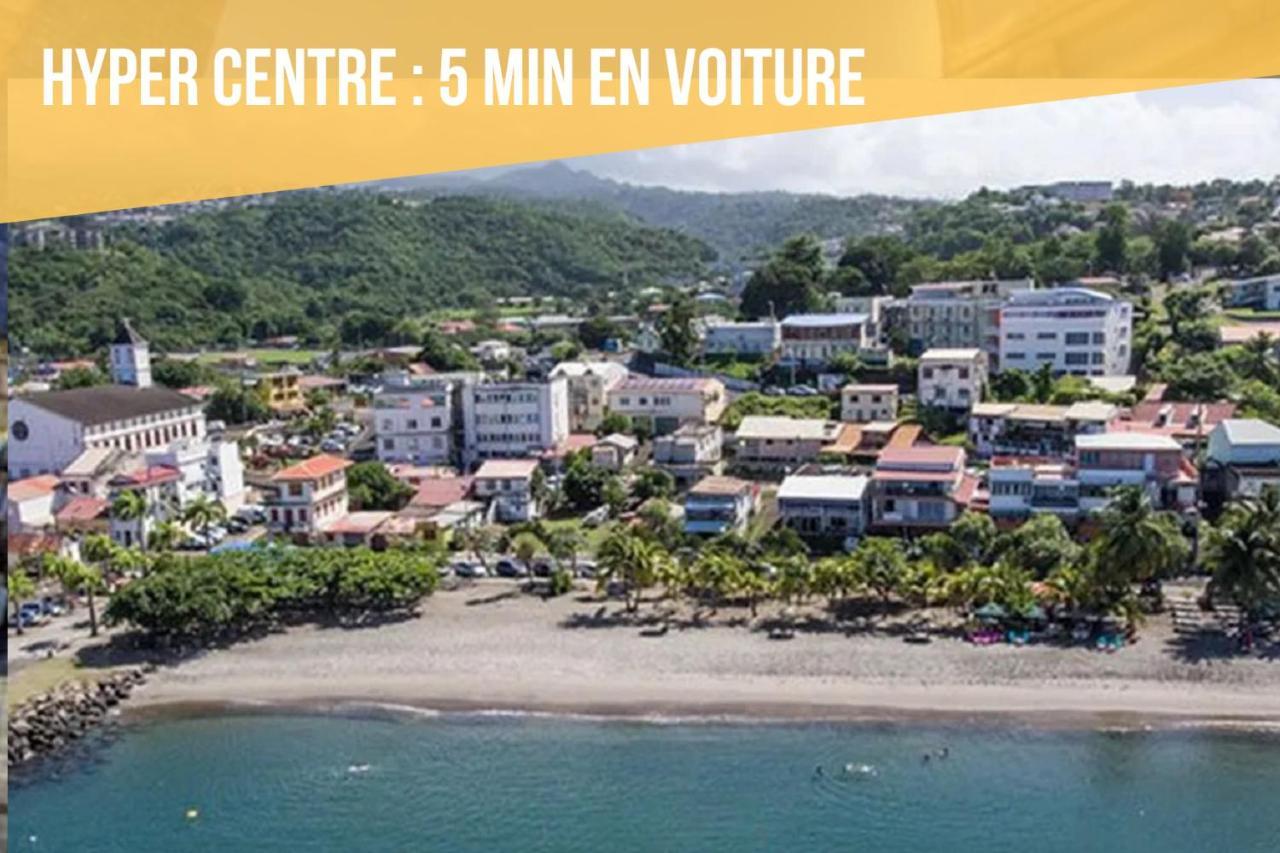 T3 Bel Enclos Schoelcher Kybo Karaib Location Vue Mer Calme Eksteriør bilde